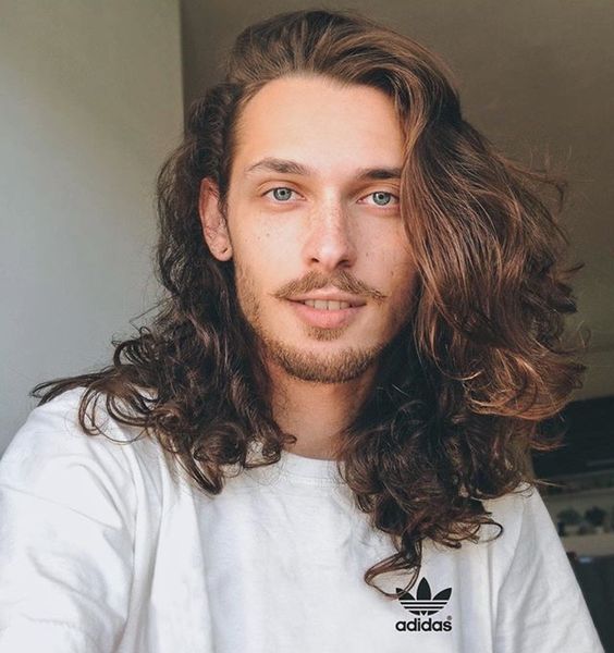 Cabelo masculino best sale ondulado grande